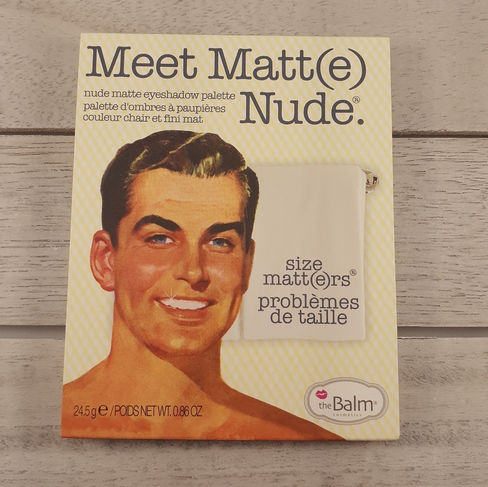 Meet Matt(e) Nude palette by TheBalm